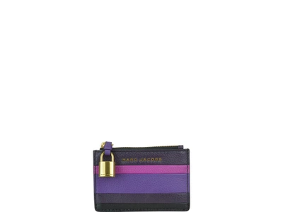 Marc Jacobs Multi Zip Wallet In Multicolor