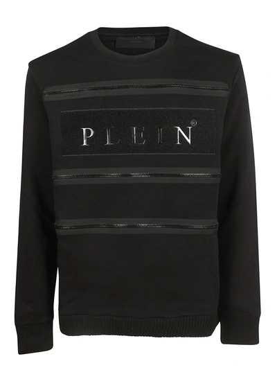 Philipp Plein Logo Sweatshirt In Black