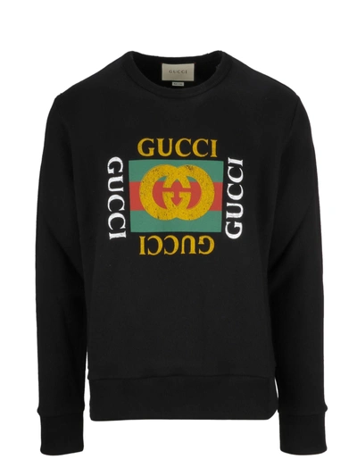 Gucci Logo Sweatshirt In 1015