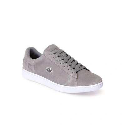 Lacoste Women's Carnaby Evo Suede Trainers In Grey/grey