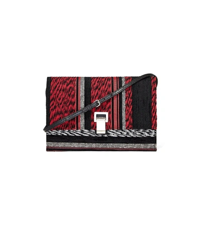 Proenza Schouler Red/black Mix Strap Small Lunch Bag