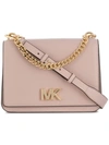 Michael Michael Kors Foldover Logo Crossbody Bag - Pink