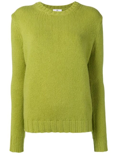 Allude Crew Neck Sweater - Green