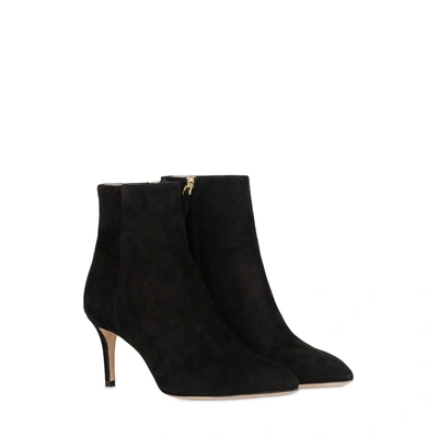 Furla Blogger Ankle Boots Onyx In Black