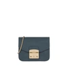 Furla Metropolis Mini Crossbody Ardesia E In Grey