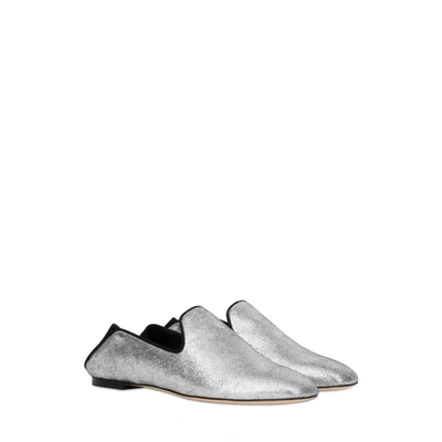 Furla Bouganville Slippers Color Silver In Metallic