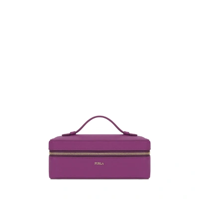 Furla Bloom Cosmetic Case Bouganville E In Purple