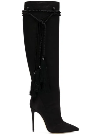 Aleksander Siradekian Vivian Knee Boots In Black