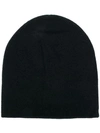 Warm-me Knitted Beanie In Black