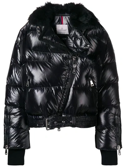 Moncler Jacke Mit Reissverschluss In Black