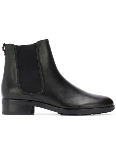 Hogl Elasticated Side Panel Boots In Black