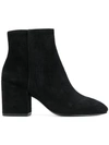 Ash Eden Ankle Boots - Black
