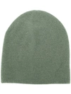 Warm-me Knitted Beanie In Green