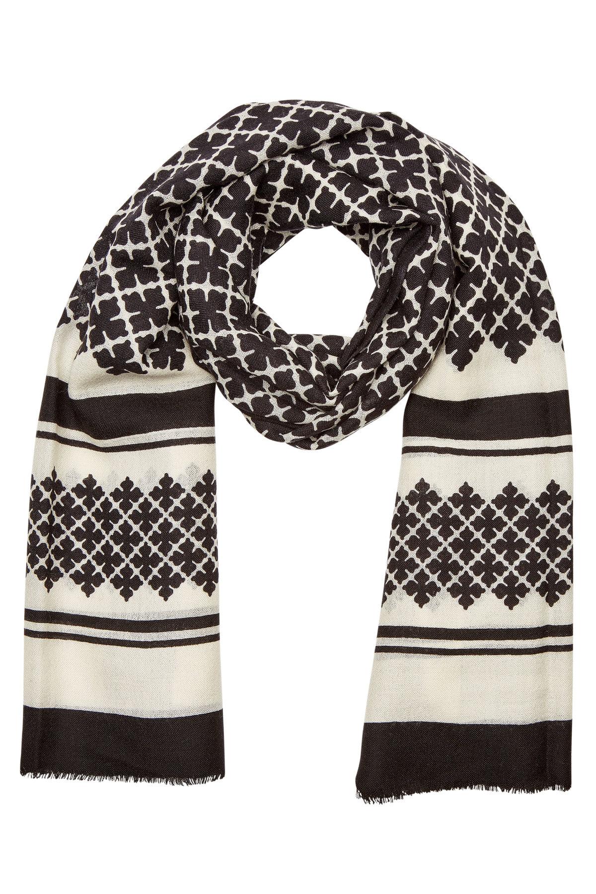 Birger Wool Scarf In Multicolored | ModeSens
