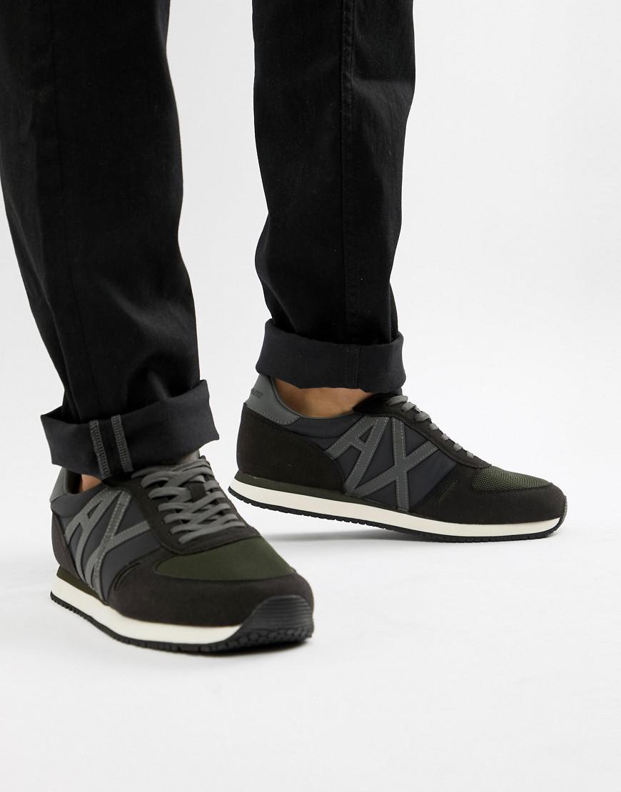 armani exchange retro runner