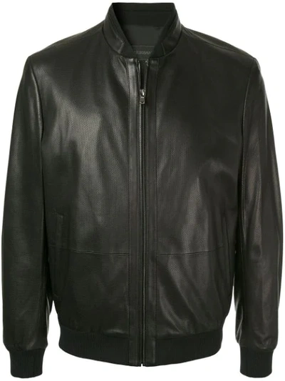 D'urban Flight Leather Jacket In 99