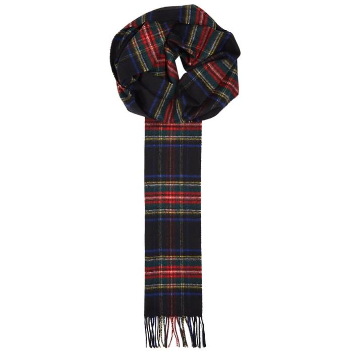 Johnstons Of Elgin Tartan Cashmere Scarf ModeSens