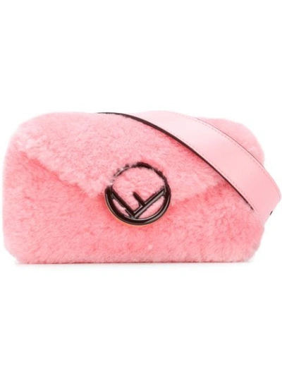 Fendi Logo Belt Bag In Pink