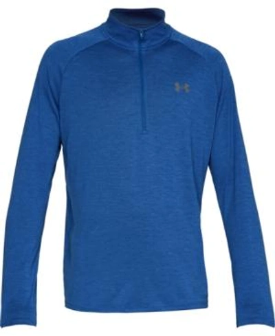 Under Armour Men's Ua Tech Half-zip Pullover In Royal Blue