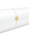 Amrapali Heritage 18k Yellow Gold & Diamond Mosaic Fine Chain Bracelet