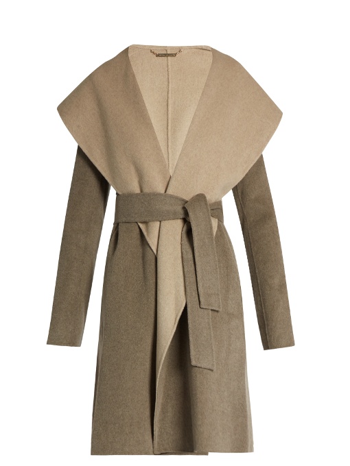 Diane Von Furstenberg Jenna Coat In Light-grey | ModeSens