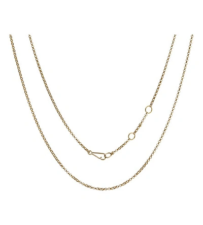 Annoushka Classic 18ct Yellow-gold Long Belcher Chain Necklace