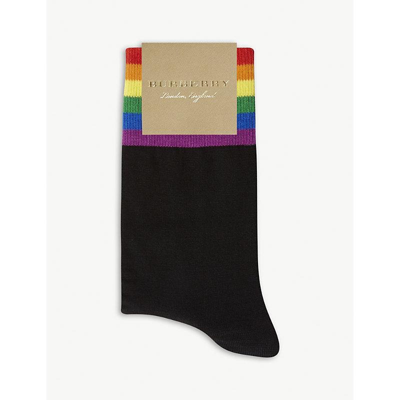burberry rainbow socks