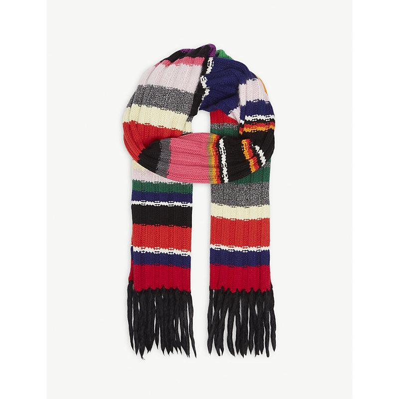 burberry scarf with rainbow