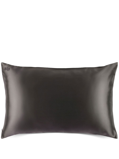 Slip Queen Silk Pillowcase 51x76cm In Black