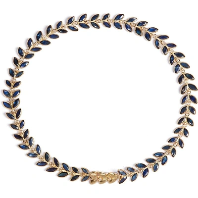 Annoushka Sapphire Vine 18ct Gold And Sapphire Bracelet