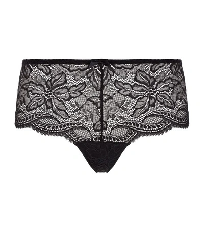 Simone Perele Lace Tanga Shorty Briefs