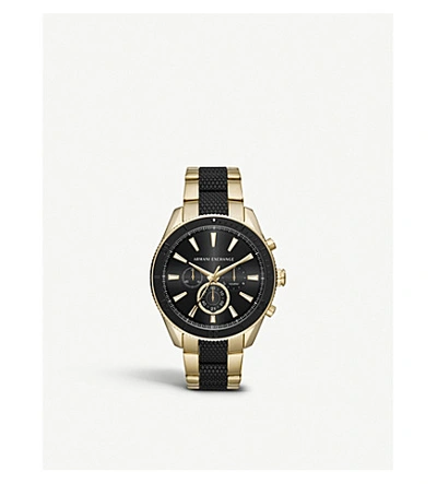 Michael Kors Ax1814 Gold-plated Chronograph Watch