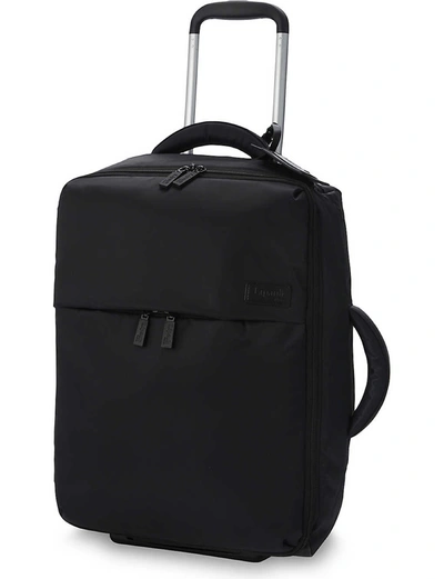 Lipault 0% Pliable Two-wheel Cabin Suitcase 55cm In Black