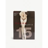 Falke Seidenglatt 15 Denier Stay-ups In 2579 Champagne