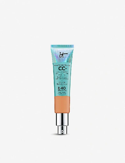 It Cosmetics Tan Your Skin But Better Cc+ Oil-free Matte With Spf 40