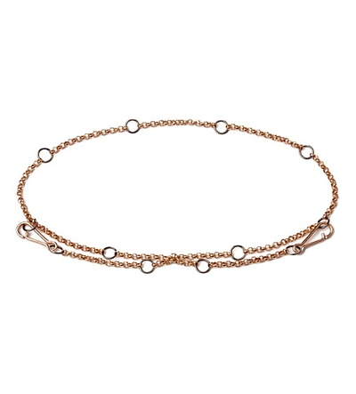 Annoushka Hoopla Rose-gold Bracelet Chain