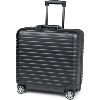 Rimowa Salsa Four-wheel Business Suitcase 43cm In Nero