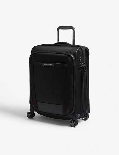 Samsonite Black Pro Dlx 5 Spinner Cabin Size Suitcase, Size: 55cm