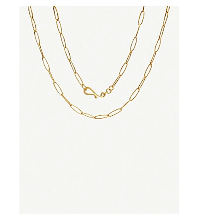 Annoushka Organza 18ct Yellow-gold Charm Necklace