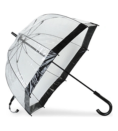 Fulton Womens Black Birdcage Umbrella