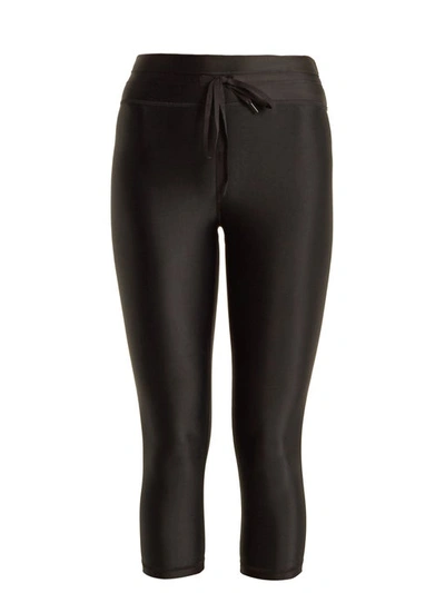 The Upside Nyc Cropped Performance Leggings In Black