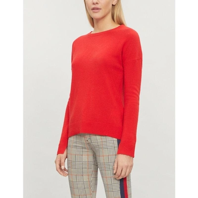 Zadig & Voltaire Cici Cashmere Jumper In Rouge