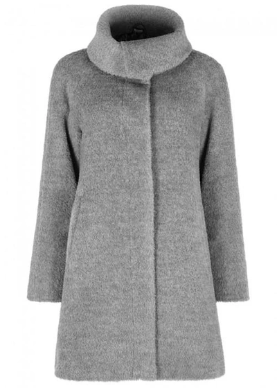 Max Mara Gregory Alpaca And Wool Blend Coat In Light Grey | ModeSens