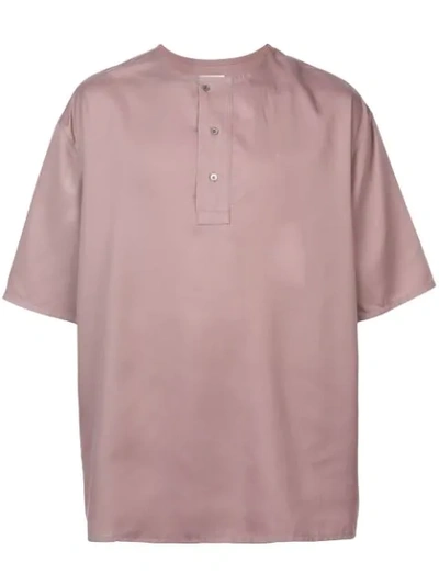 Lemaire Shortsleeved Shirt - Neutrals