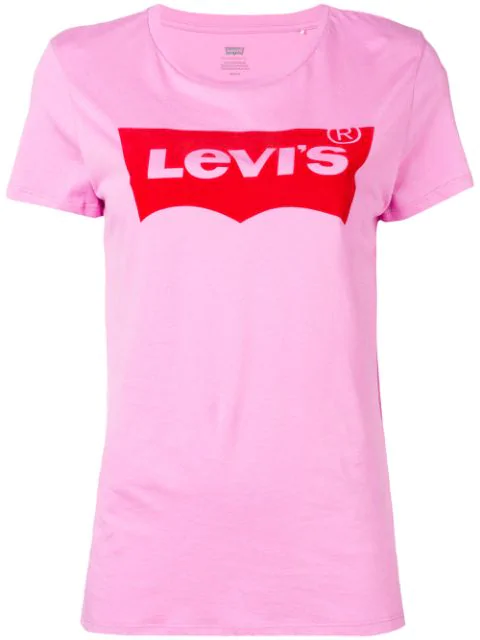pink levi tshirt