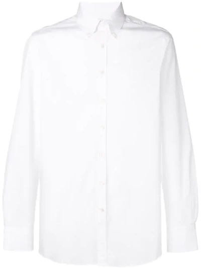 Salle Privée Dale Button Down Shirt In White