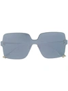 Dior Colorquake1 Sunglasses In Yb7t4 Metallic