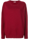 P.a.r.o.s.h Loose Fit Jumper In Red
