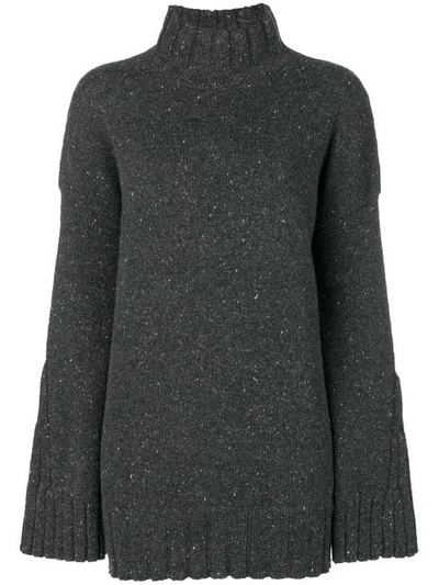 Gentry Portofino Knitted Sweater - Grey