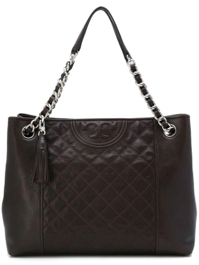 Tory Burch Fleming Direct Tote In Brown